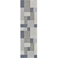 thumbnail image 1 of Rug Branch Hogar Abstract Indoor Outdoor Area Rug, Grey Blue, Geometric - Living Room, Bedroom, Dining Room, and Kitche, 1 of 5