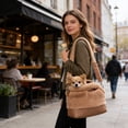 thumbnail image 1 of Ergonomic Pet Shoulder Bag with for Small and Medium Breed Dogs and Cats Comfortable Support, 1 of 3