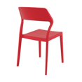 thumbnail image 3 of Siesta Chaise de Salle à Manger pour la Neige, Rouge (Ensemble de 2), 3 of 13