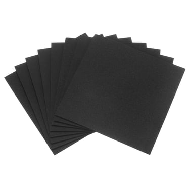 Unique Bargains 8 Pcs Feuilles de Rembourrage en Caoutchouc 1/8 Pieds d'Épaisseur x 6 Pieds de Long Carrées en Néoprène Antidérapantes Anti-Vibrations