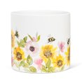 thumbnail image 1 of Ensemble de 1 Grand Bac à Plantes Tournesols et Abeilles, 1 of 1