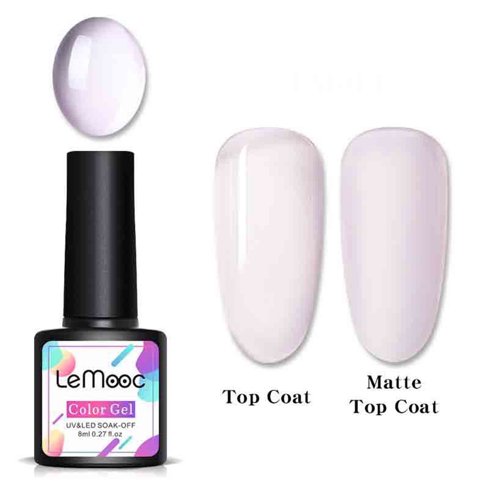 FcBaudy Nail Gel Clear Nail Sculpting Gel for Nail Art 8ml Frosted Wash- Sealer Manicure Nail Polish Glue Matte Phototherapy Glue the nail