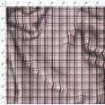thumbnail image 4 of Soimoi Brown Rayon Fabric Gingham Check Print Fabric by the Yard 56 Inch Wide, 4 of 5