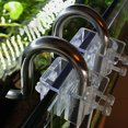 thumbnail image 1 of Aquarium Lily Tuyau Acrylique Support de Fixation pour Fixe 13mm 17mm Entrée Sortie Tuyau d'Eau Fixe Support, 1 of 7