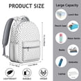 thumbnail image 4 of Tie Dye School Backpack Retro Aesthetic Artistic Print for Students Fashion Colorful Abstract Design Bag, 4 of 6