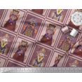 thumbnail image 3 of Soimoi Poly Georgette Fabric Animal Skin & Chinese Opera Mask Devil Print Fabric by The Yard 52 Inch Wide, 3 of 3