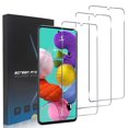 thumbnail image 1 of Zonyee [3 Pack] Clear Tempered Glass Screen Protector Compatible for Samsung Galaxy A51 6.5-inch, Scratch Resistant, Easy Install, Bubble-Free, 1 of 8