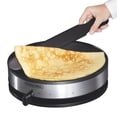 thumbnail image 2 of Proctor Silex Electric Crepe Maker, 13" Nonstick Cooking Surface, 1000 Watts (38400PS), 2 of 5