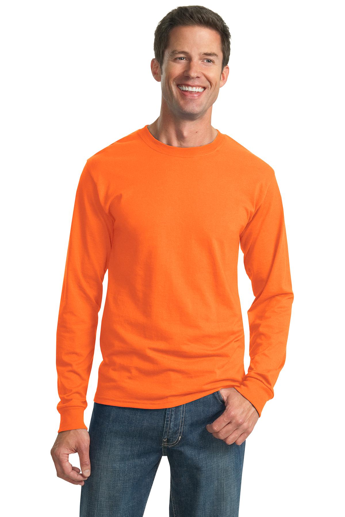 Jerzees T-Shirt à Manches Longues pour Hommes en Coton/poly 50/50 29LS