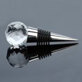 thumbnail image 1 of WIFKLSIIPG Bouchon de Bouteille Pétillante en Acier Inoxydable Diamant Champagne Mer (Blanc), 1 of 4