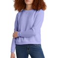 thumbnail image 2 of Hanes Womens ComfortSoft EcoSmart Crewneck Sweatshirt, XL, Peri Blue, 2 of 4
