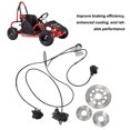 thumbnail image 3 of Brake Master Cylinder Kit, Heavy Duty Disc Brake Cylinder Kit  for 150CC Go Kart ATV, 3 of 8