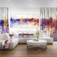 thumbnail image 3 of Design Art La Ligne D'Horizon De Chicago Art Sur Toile, 3 of 3