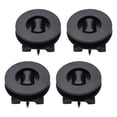thumbnail image 3 of 4 Pieces Car Carpet Clips Universal Carpet Non Slip Buckle Accessories Black, 3 of 8