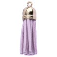 thumbnail image 4 of 10 Pieces Keychain Charms Tassels Decorations Accessory Finding Supplies Craft Accessories Jewelry Making Props Tassel for DIY Light purple, 4 of 6