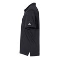 thumbnail image 2 of Adidas Mens Cotton Blend Polo, L, Navy, 2 of 4