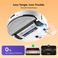 thumbnail image 3 of Roborock Q10 S5 Robot Vacuum Cleaner and Mop | 10,000Pa HyperForce Suction with Dual Anti-Tangle System | Pet Hair, Carpet & Hard Floor, 3 of 9