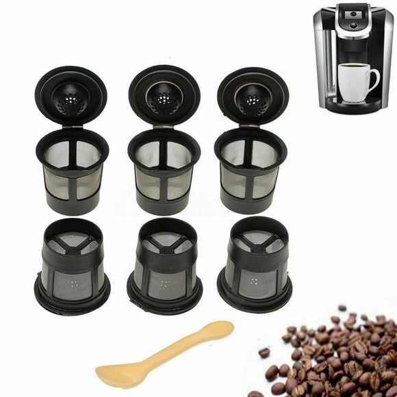 EASTIN 6 Pack K-Cup Reusable Replacement Coffee Filter Refillable Pod for Keurig 1.0