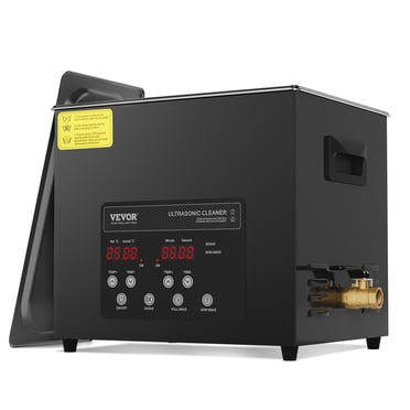 VEVOR  10L Ultrasonic Cleaner Cleaning Machine with Basket Heater and Timer 240W