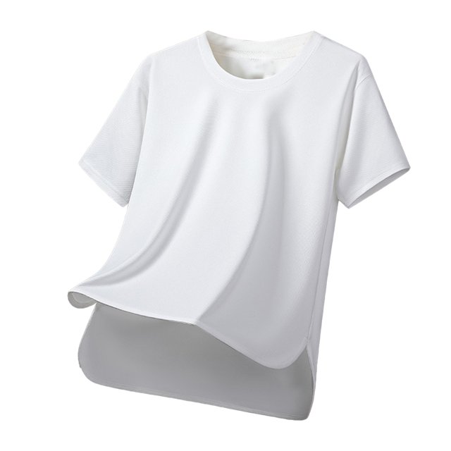 Men's Plain T-Shirts Polyester Versatile Outdoor Relaxed Summer Comfort