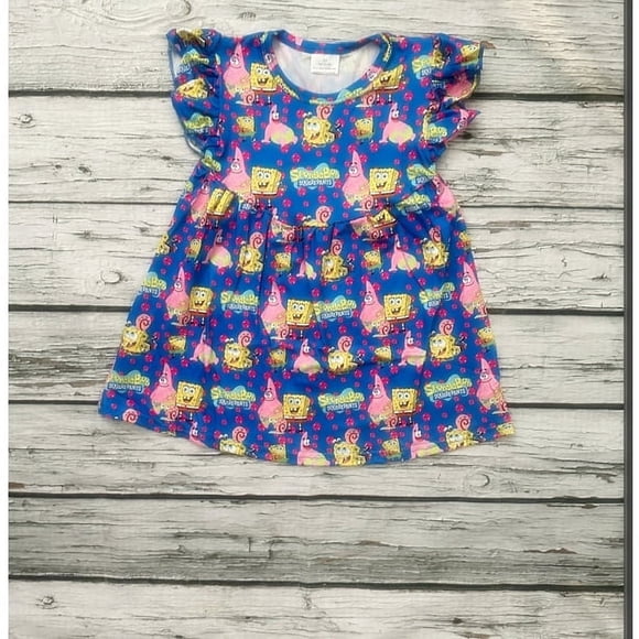 Sponge Bob Twirl Dress for Toddler and Girls