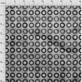 thumbnail image 4 of oneOone Cotton Cambric Navy Gray Fabric Circle Craft Projects Decor Fabric Printed By The Yard 42 Inch Wide, 4 of 4