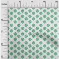 thumbnail image 2 of oneOone Rayon Green Fabric Block Dress Material Fabric Print Fabric By The Yard 56 Inch Wide-ST, 2 of 5