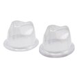 thumbnail image 2 of 10x Fedora Hat Stand Portable Tabletop Hat Shape Display Hat Support Holders Clear, 2 of 8
