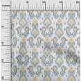thumbnail image 1 of oneOone Viscose Chiffon Fabric Paisley Ikat Decor Fabric Printed BTY 42 Inch Wide, 1 of 4