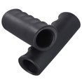 thumbnail image 4 of 2 Pcs Poignées en Caoutchouc pour Brouette, Tubes Ronds Poignées de Remplacement Noires, 4 of 9