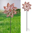 thumbnail image 5 of Metal Flower Wind Stake Decorative Garden Windmill For Yard & Ornament Halloween Decorations, 5 of 5