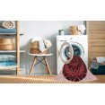 thumbnail image 2 of Ahgly Company Tapis Rectangulaire Lavable en Machine Intérieur Transitionnel Rouge Foncé, 7 Pieds x 10 Pieds, 2 of 7