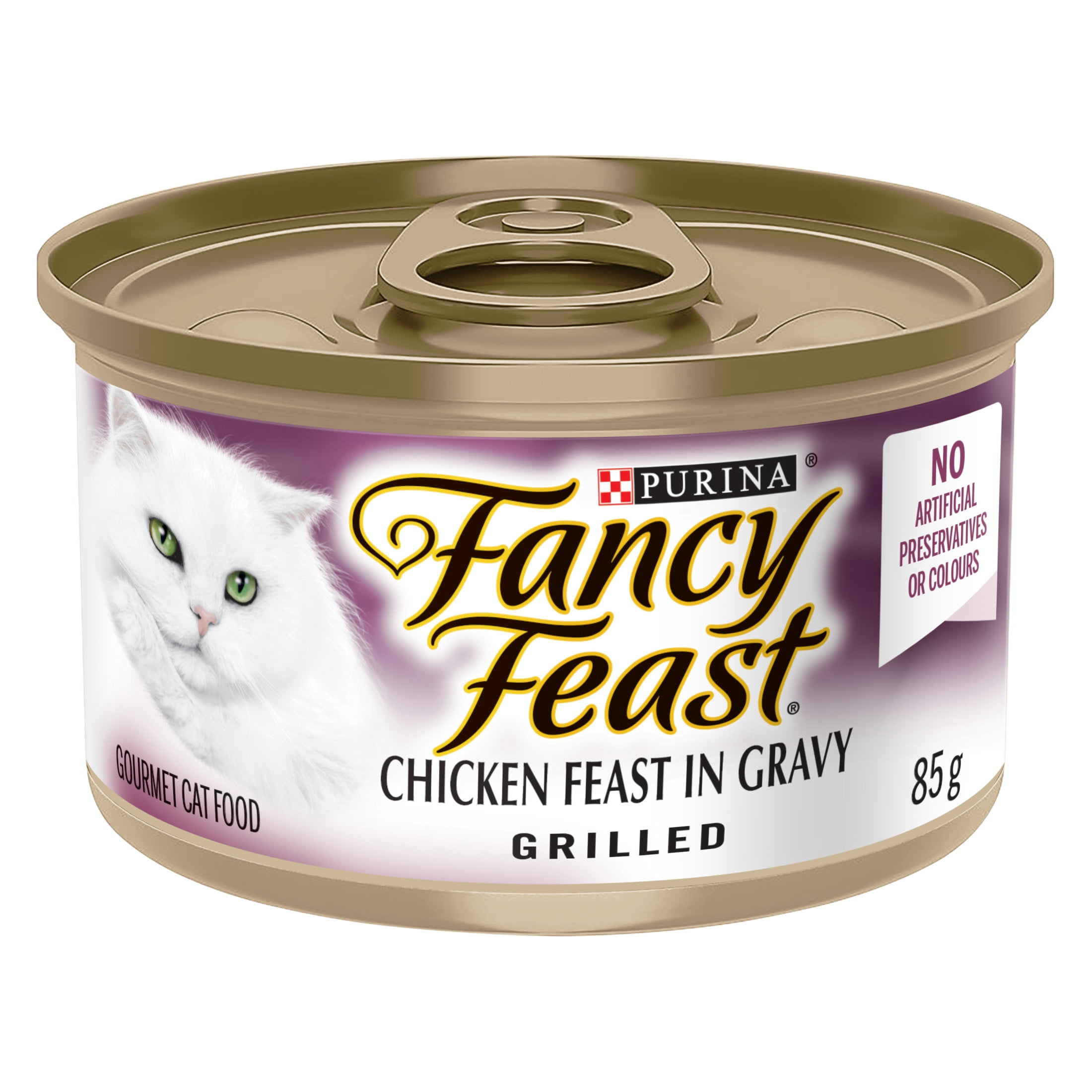Fancy Feast Grilled Chicken Feast in Gravy, Wet Cat Food 85g