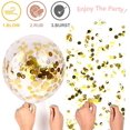 thumbnail image 4 of 50 PCS Rose Gold Confetti Balloons Balloons Party Balloon for Birthday Decorations, Wedding (50pcs-A), 4 of 4