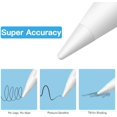 thumbnail image 3 of Replacement Tips for Apple Pencil 4 Pack - High Sensitivity Apple Pencil Nibs Compatible with Apple Pencil 1st & 2nd Generation - White, 3 of 7