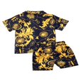 thumbnail image 2 of MesaSe Ensemble d'Été pour Garçons Chemise à Manches Courtes Col Rabattu Shorts, 2 of 5