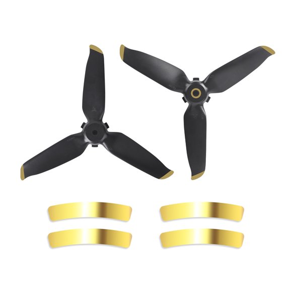 Agiferg Hélices à Dégagement Rapide 5328S Lames de Rechange + Autocollant pour Drone DJI FPV