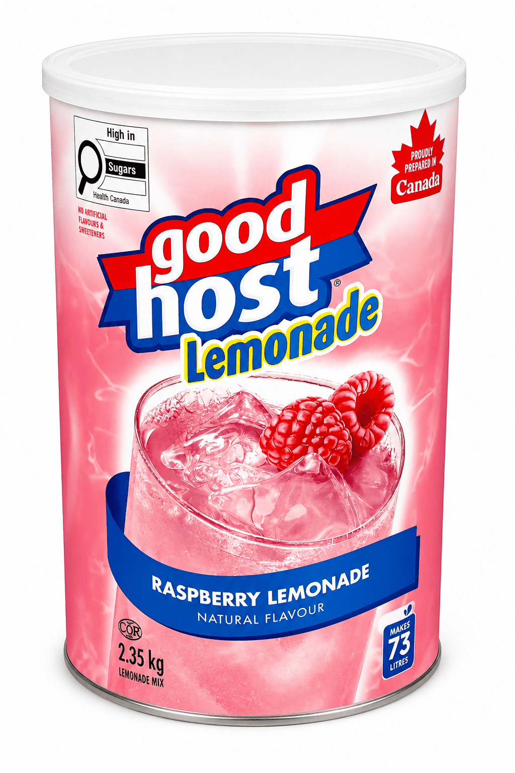 GOOD HOST Mélange pour Boisson Framboise Limonade 2,35 kg