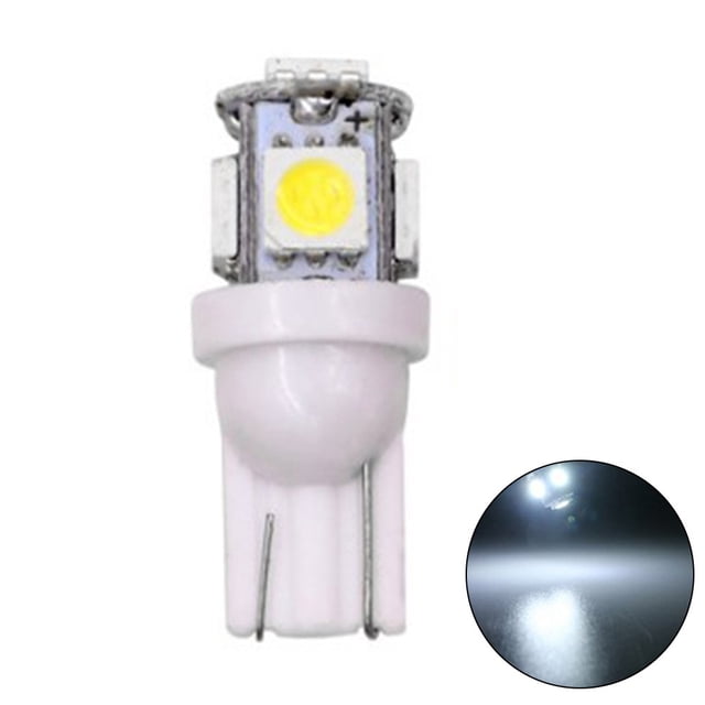 Car T10 5050 5smd Width light bulb License Plate Light Reading light 12V 1PCS