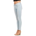 thumbnail image 2 of Cover Girl Jeans Juniors Low Rise Waisted Butt Shaping Skinny Grey Jeans Size 15, 2 of 7