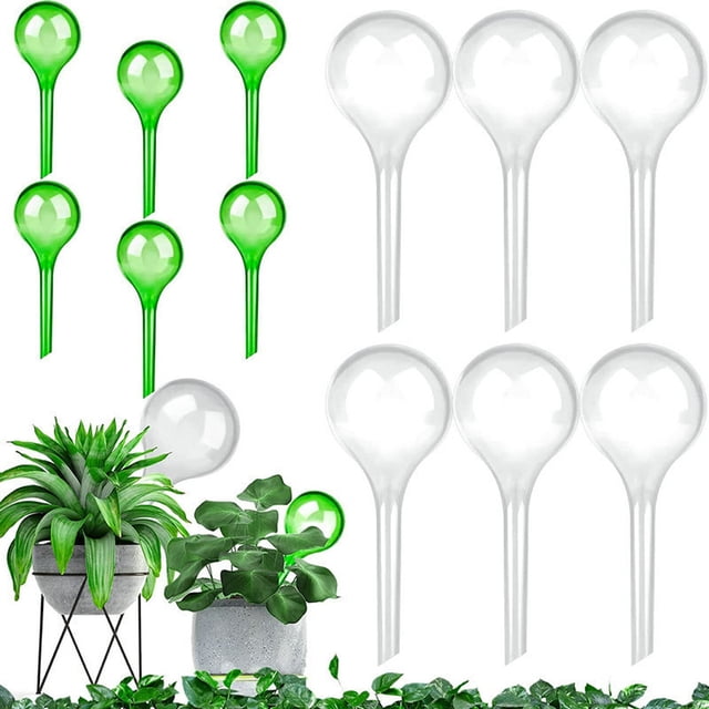 VONKY 5pcs/set Automatic Irrigation Device Plant Helper For Busy Individuals Plant Self Watering Globes PVC Easy To L sky blue bird 5Set