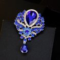 thumbnail image 1 of Heliisoer European And American Luxury Banquet Jewelry Drop Brooch, 1 of 2