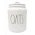 thumbnail image 2 of Rae Dunn By Magenta OATS Ceramic LL Medium 8 x 5 Canister., 2 of 4