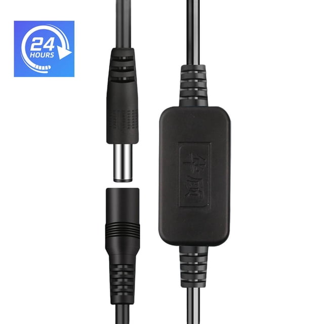 Router Rebooter Timer Controller with 9 - 15V for 24/72 Hour Automatic Power - Off and Restart, Suitable for Home and Office Network Users