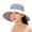 Grey, variant on GDREDA Summer Hats for Men Women's Hat Bridal Wedding Tea Party Wide Brimmed Summer Sun Hat Ladies Outdoor Elegant Temperament Sun Hat Pink,M