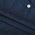 thumbnail image 3 of VEKDONE 2025 Liquidation Été Robes Chemise en Denim pour Femmes Manches Courtes Robe Midi en Jean Ample Boutonnée Décontractée Robe Droite Tunique, 3 of 8
