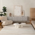thumbnail image 1 of Rug Branch Alfombra Abstract Indoor Outdoor Area Rug, Beige Cream, Modern - Living Room, Bedroom, Dining Room, and Kitchen, 1 of 10