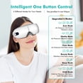 thumbnail image 2 of Masseur pour les Yeux avec Chaleur et Compression, Musique Bluetooth Rechargeable pour Relaxer et Réduire la Fatigue Oculaire, 2 of 7