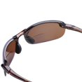 thumbnail image 4 of "The Raptor" Polarized Bifocal Lightweight Sunglasses for Men and Women - Tortoise - 3.00, 4 of 5