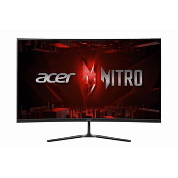 Écran de jeu incurvé Acer Nitro 31,5" Full HD, 240Hz 1ms - AMD FreeSync 2 haut-parleurs ED320Q W0biip